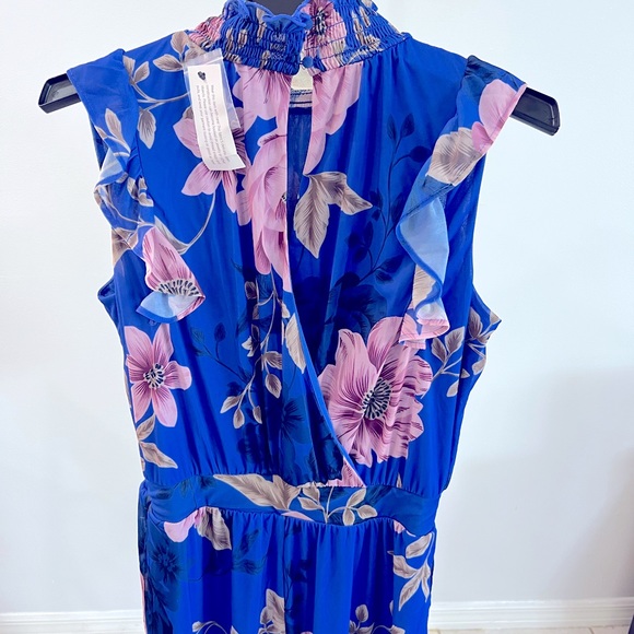 G by Giuliana Mock Neck Knit Jumpsuit - - Picture 4 of 5